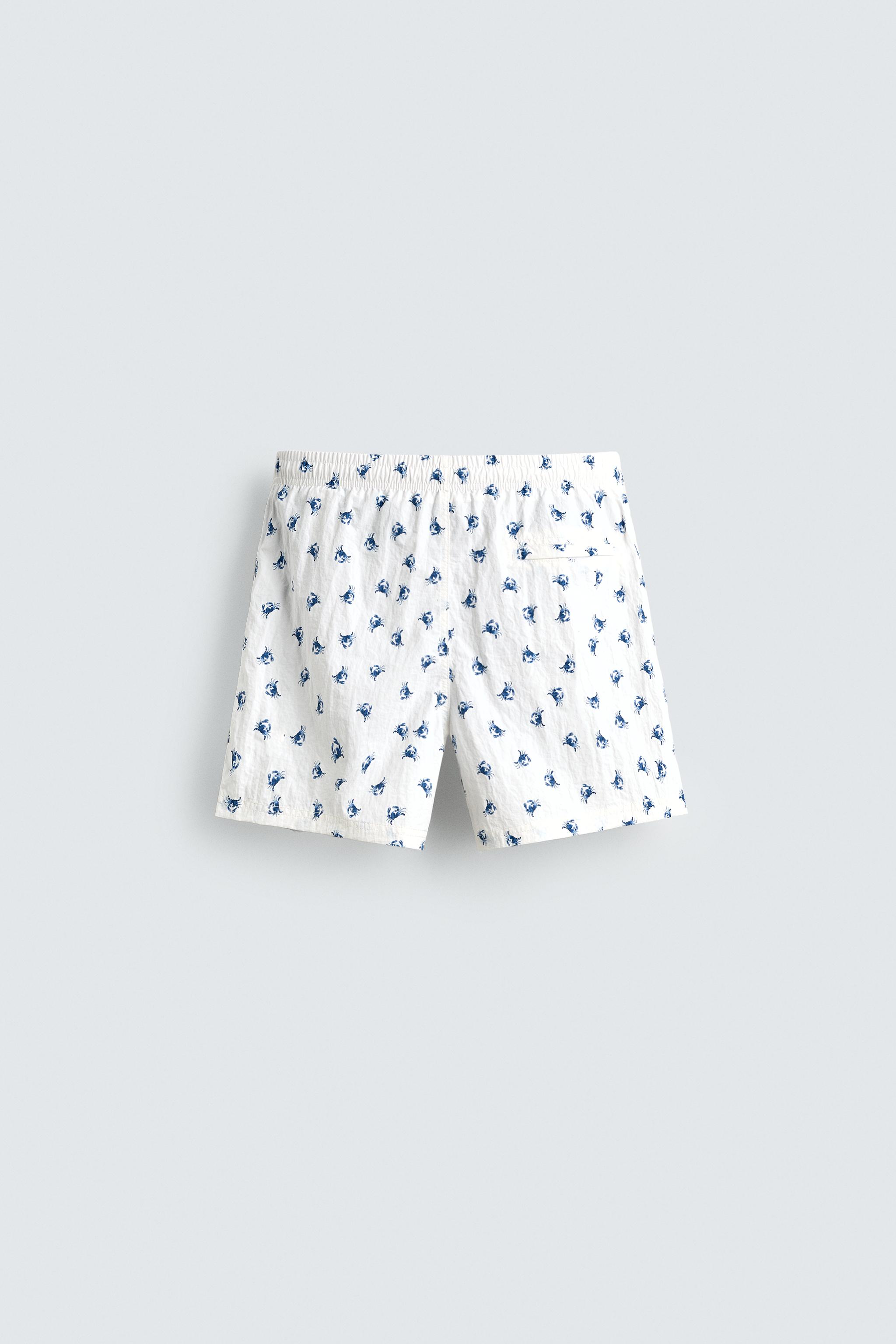 CRAB PRINT SWIMSUIT